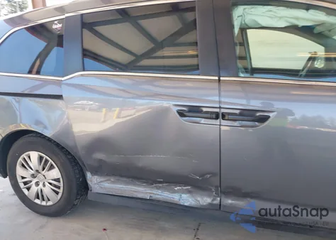 2014 Honda Odyssey Lx из США, поврежденный, VIN 5FNRL5H20EB120018